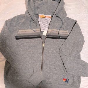 Aviator Nation Zip Up Unisex Hoodie